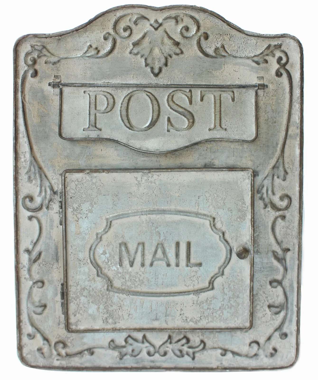 Outdoor Metal Mailbox For Messages - Vintage-Inspired Message Post Box